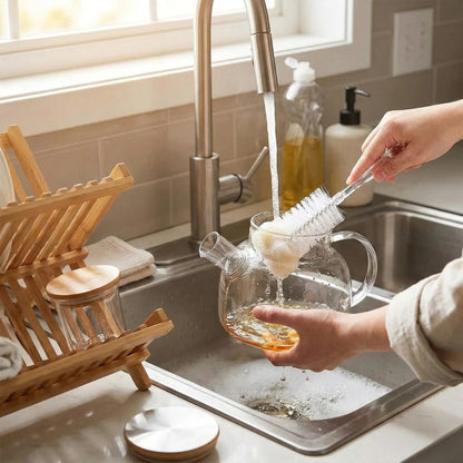 Chaleira de Vidro Resistente a Calor 1L