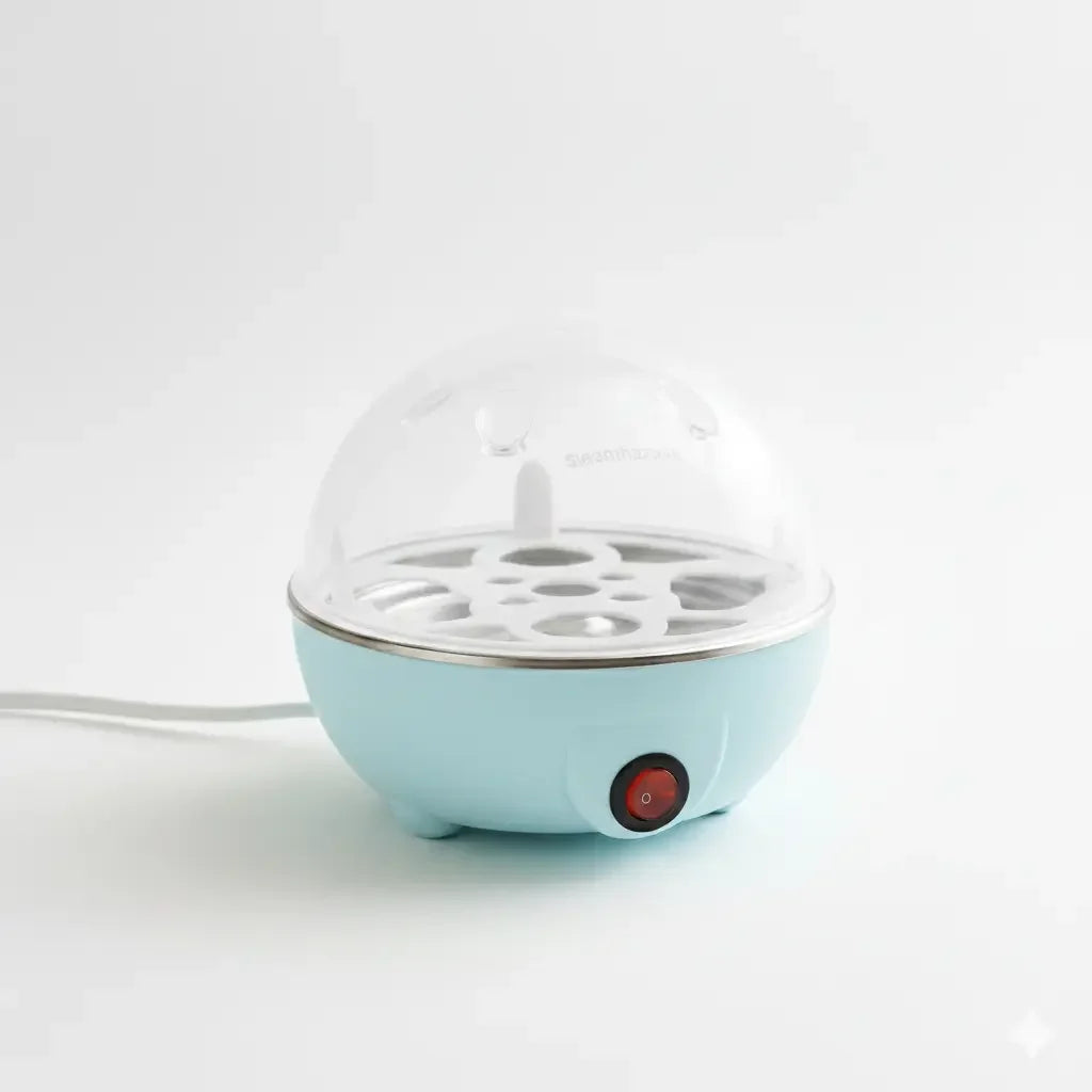 Cozedor De Ovos Portátil Elétrico Cozinha A Vapor