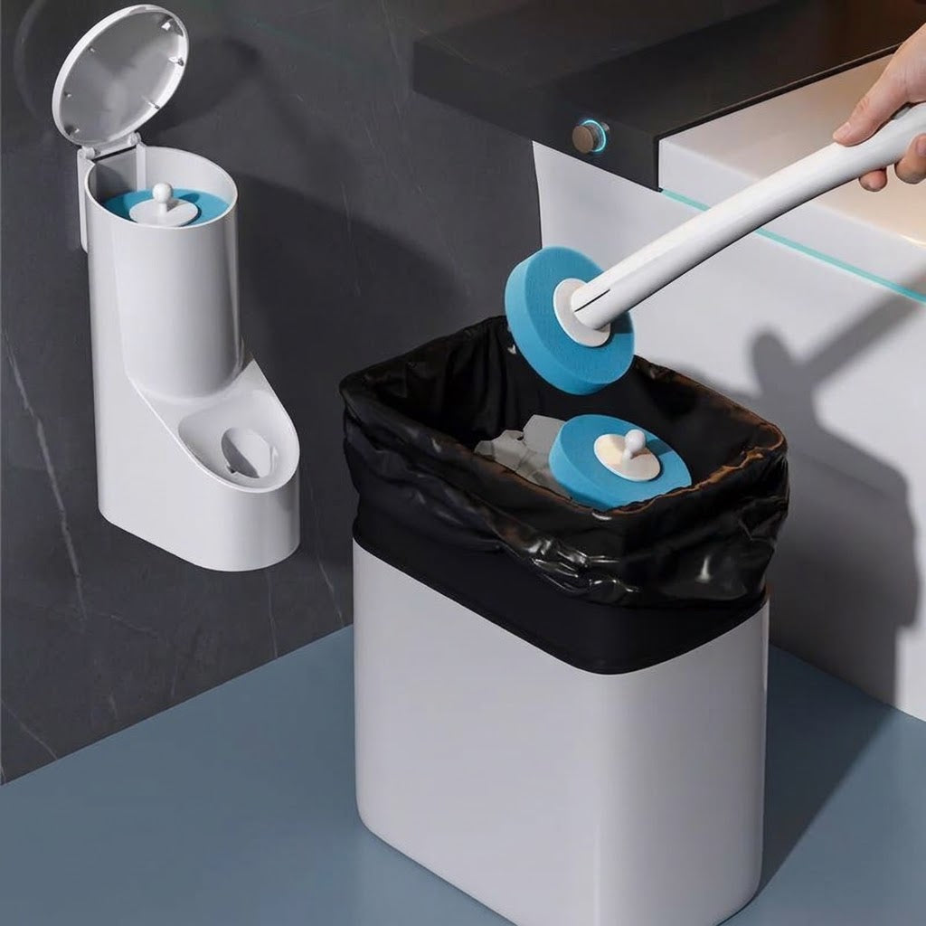Escova Descartável para Vaso Sanitário