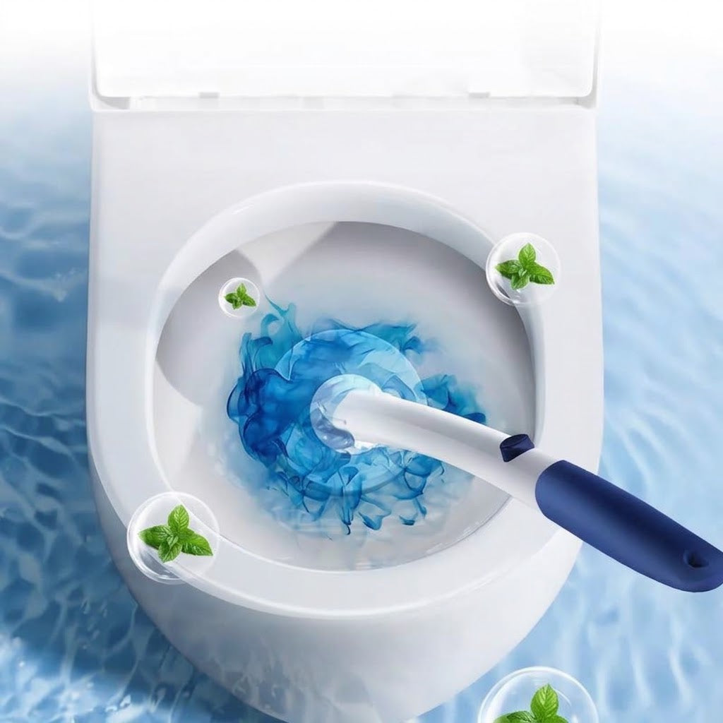 Escova Descartável para Vaso Sanitário
