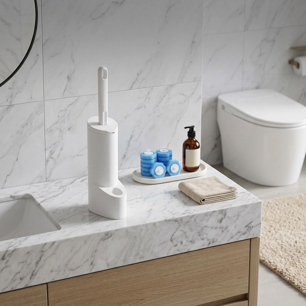 Escova Descartável para Vaso Sanitário