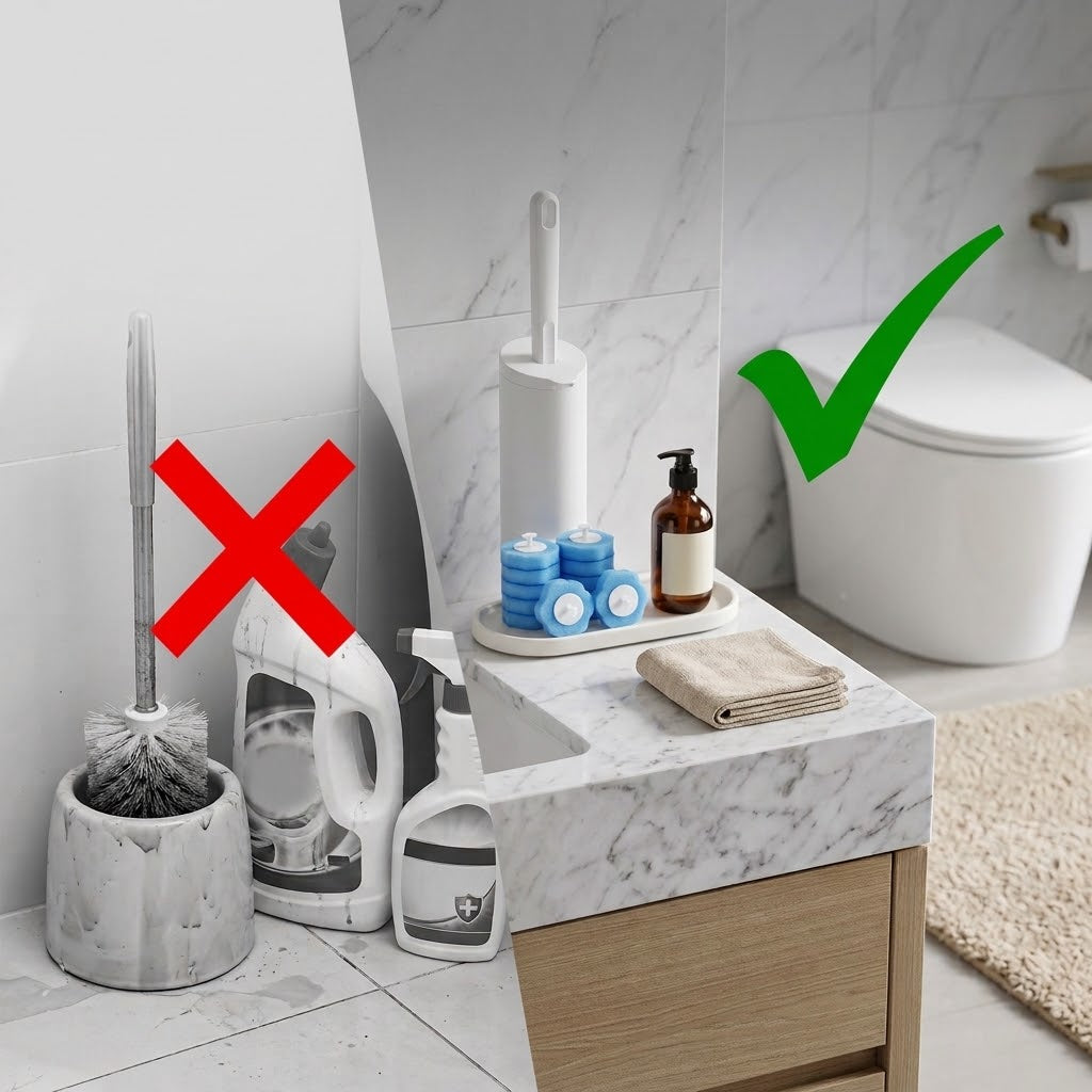 Escova Descartável para Vaso Sanitário