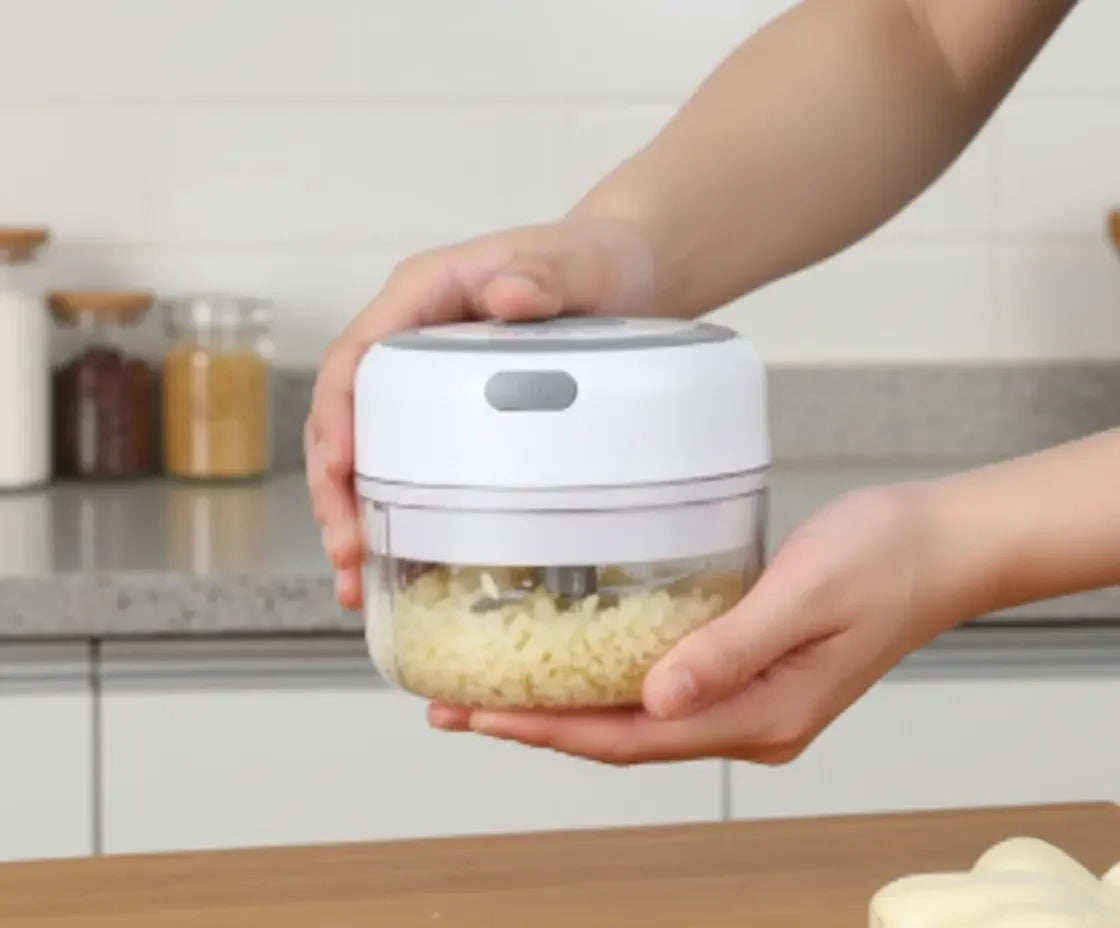 Triturador de Alho e Temperos Elétrico Grinder Garlic