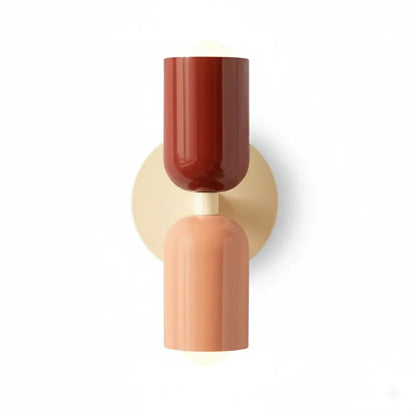Arandela de Parede Dupla Minimalista Iluminação Moderna