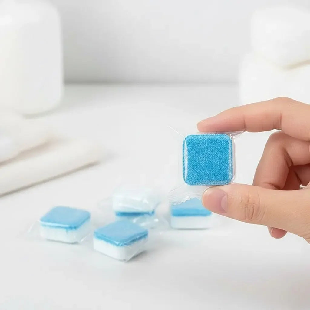 Pastilhas de Limpeza para Máquinas de Lavar