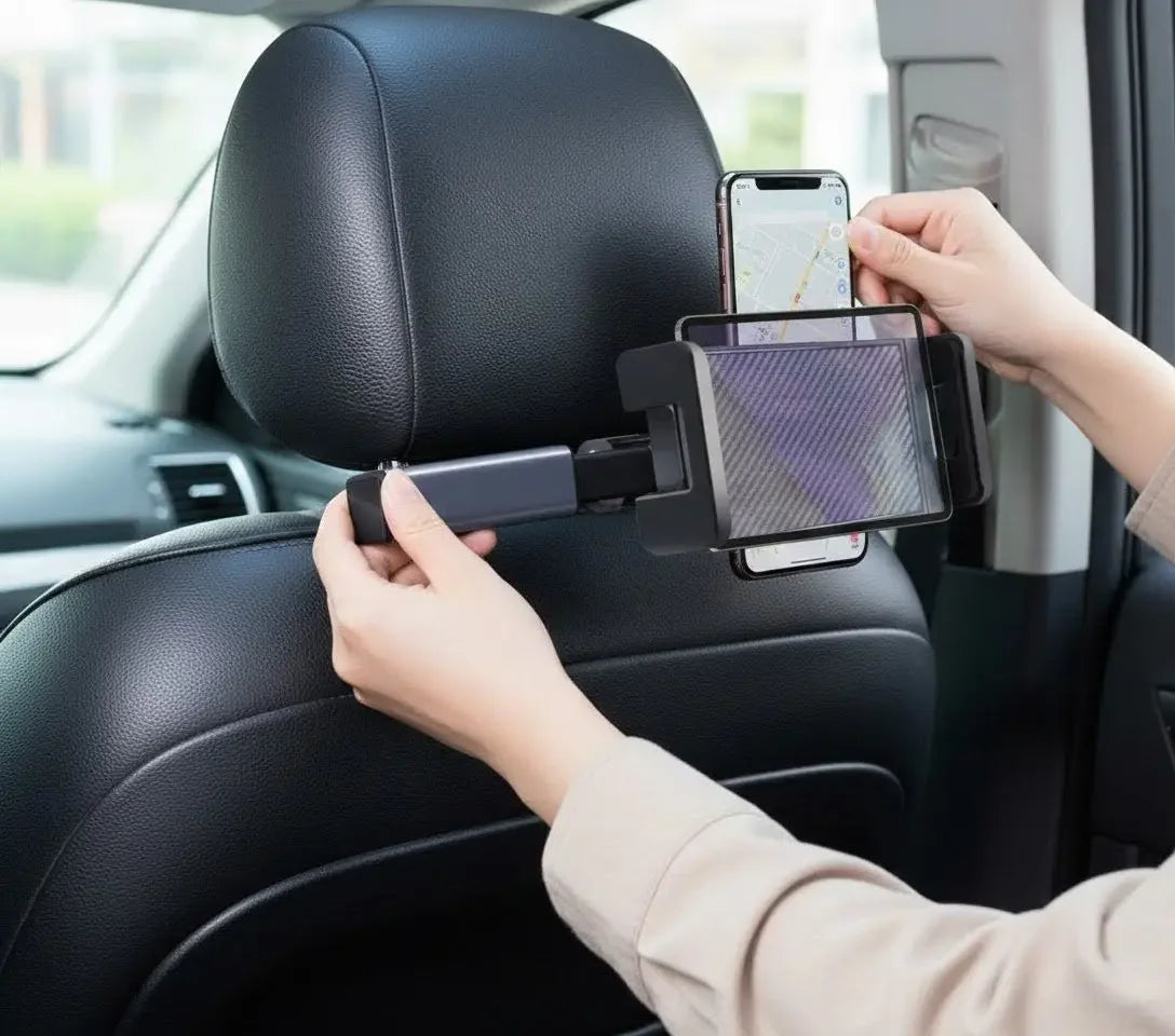 Suporte para Tablet e Celular para o Banco de Trás
