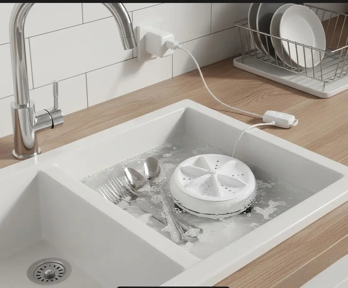Mini Lavadora Portátil Ultra Sonic