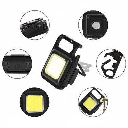 Chaveiro LED Mini Cob Chain
