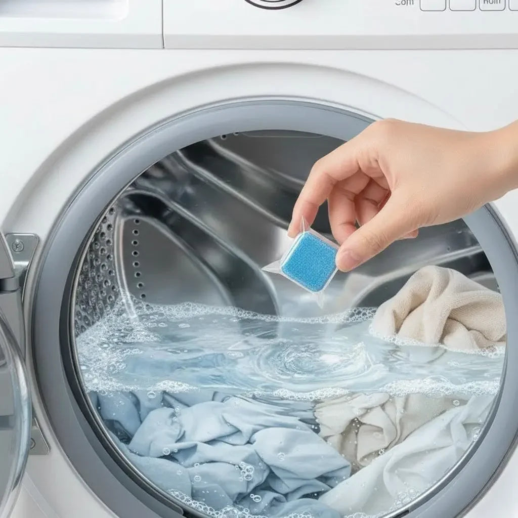 Pastilhas de Limpeza para Máquinas de Lavar