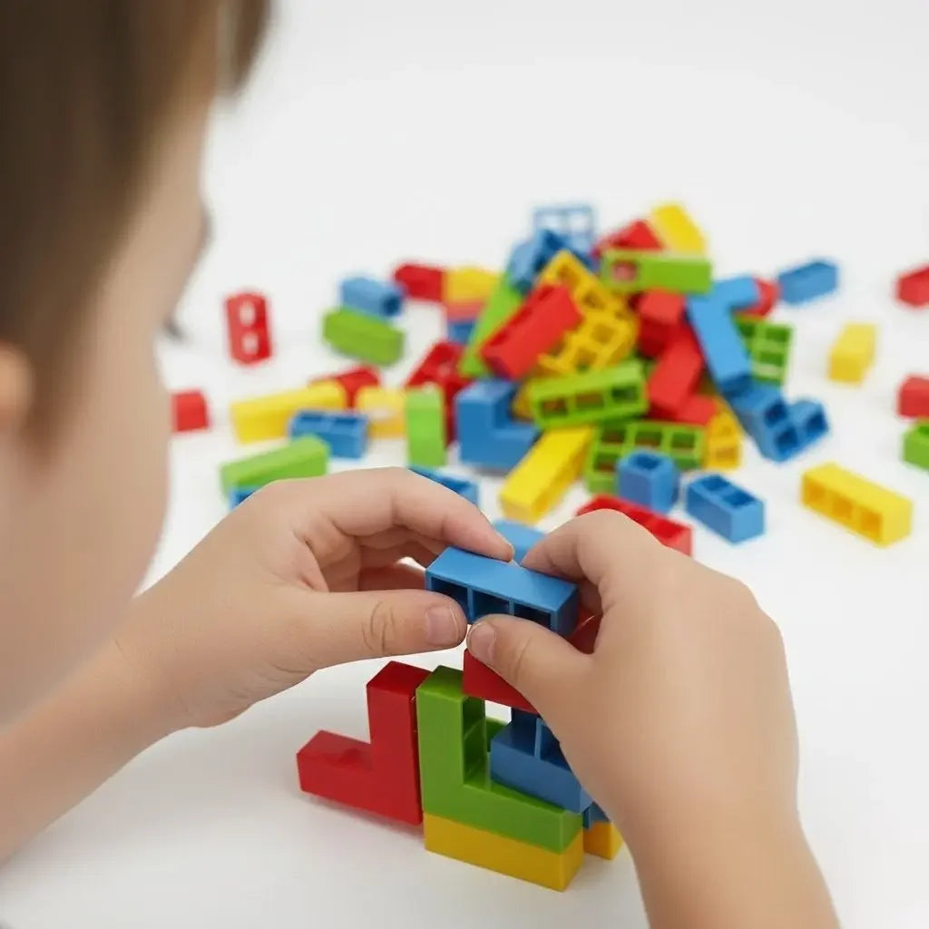 Jogo de Tetris em Equipe para Crianças e Adultos