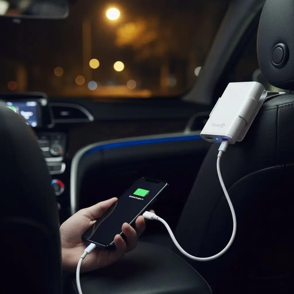 Extensão de Carregador de Celular para Carros