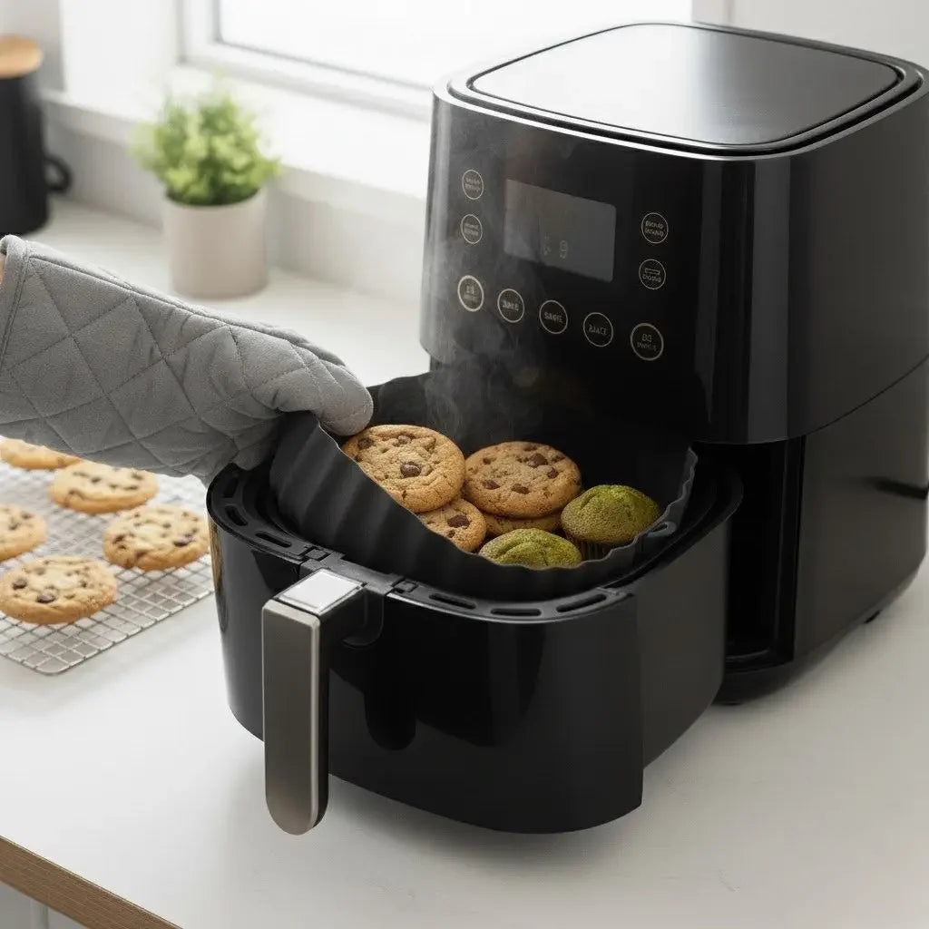 Kit Bandejas de Silicone Permanente para Air Fryer