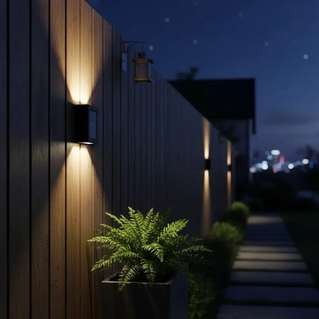 Luminária Externa de Luz Solar
