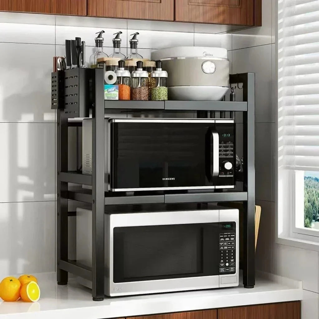 Rack Metálico Multiuso para Bancada Ajustável