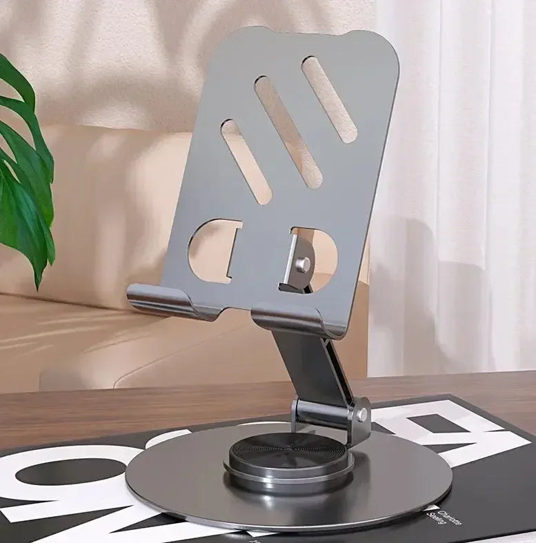 Suporte de Metal para Celular e Tablet Giratório