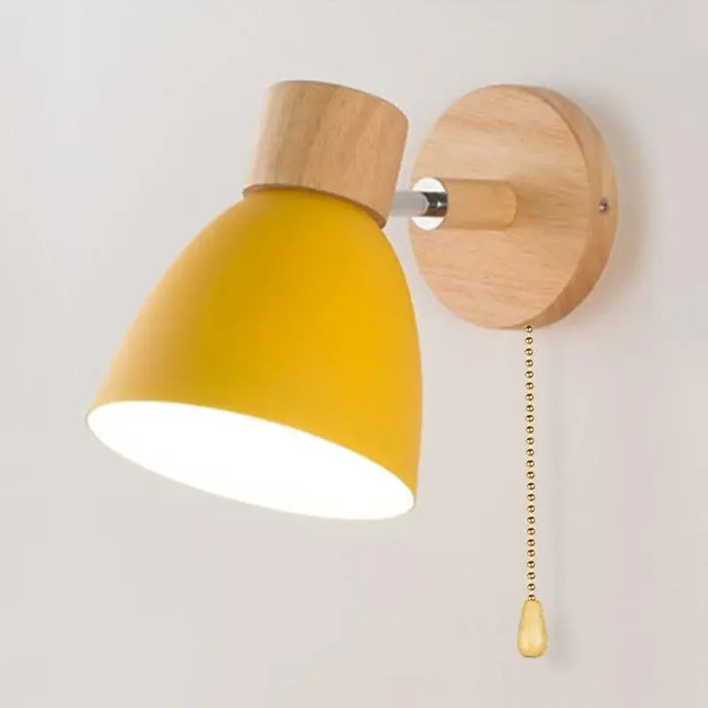 Arandela de Parede em Madeira Wooden Wall Light