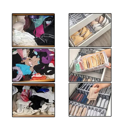 Kit Organizador de Roupa Íntima Mesh Grid