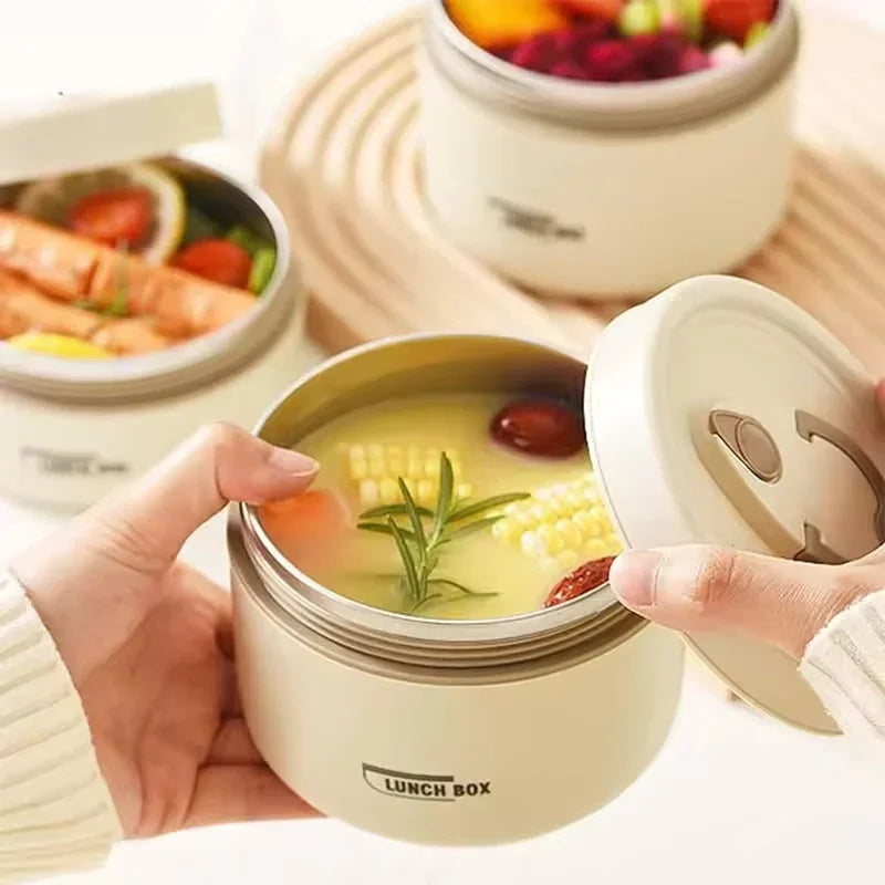 Kit 4 Potes Térmicos Lunchbox