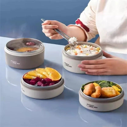 Kit 4 Potes Térmicos Lunchbox