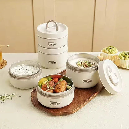 Kit 4 Potes Térmicos Lunchbox