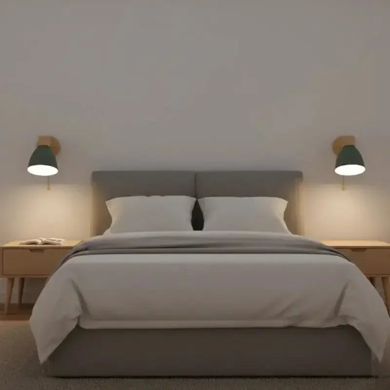 Arandela de Parede em Madeira Wooden Wall Light